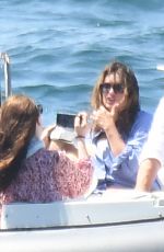 MARISKA HARGITAY and Peter Hermann Back to Their Yacht After a Trip to Sorrento on Amalfi Coast 06/19/2023