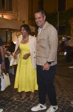 MARISKA HARGITAY Out and About in Rome 06/18/2023