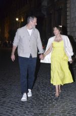 MARISKA HARGITAY Out and About in Rome 06/18/2023