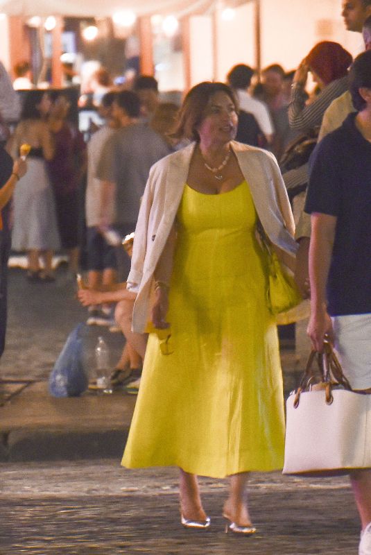 MARISKA HARGITAY Out and About in Rome 06/18/2023