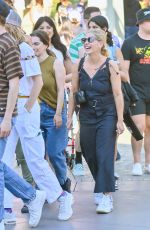 MAYA HAWKE and SARAH MICHELLE GELLAR Out with Friends in Disneyland 06/25/2023