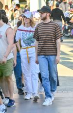 MAYA HAWKE and SARAH MICHELLE GELLAR Out with Friends in Disneyland 06/25/2023