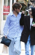 MEADOIW WALKER and Louis Thornton-Allan Out for Ice Cream in New York 05/31/2023