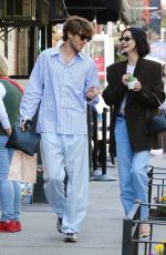 MEADOIW WALKER and Louis Thornton-Allan Out for Ice Cream in New York 05/31/2023