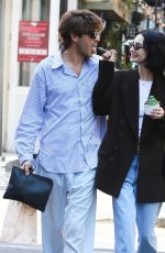 MEADOIW WALKER and Louis Thornton-Allan Out for Ice Cream in New York 05/31/2023