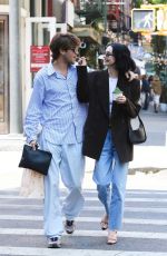 MEADOIW WALKER and Louis Thornton-Allan Out for Ice Cream in New York 05/31/2023