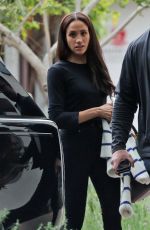 MEGHAN MARKLE Heading to a Salon Appointment in Santa Barbara 06/16/2023