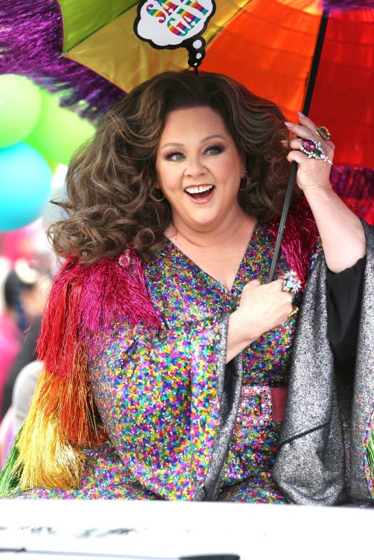 MELISSA MCCARTHY at 2023 Pride Parade in West Hollywood 06/04/2023