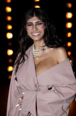 MIA KHALIFA at The Egonlab. Menswear Spring/summer 2024 Show in Paris 06/21/2023