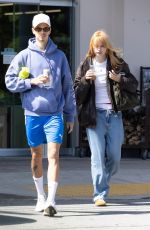 MIA REGAN and Romeo Beckham Leaves Erewhon in Calabasas 06/13/2023