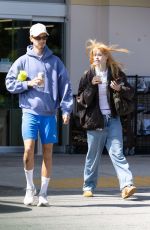 MIA REGAN and Romeo Beckham Leaves Erewhon in Calabasas 06/13/2023