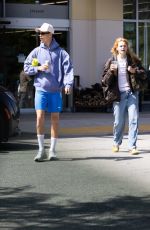 MIA REGAN and Romeo Beckham Leaves Erewhon in Calabasas 06/13/2023