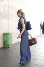 MICHELLE HUNZIKER Heading to Termini Station in Rome 06/09/2023