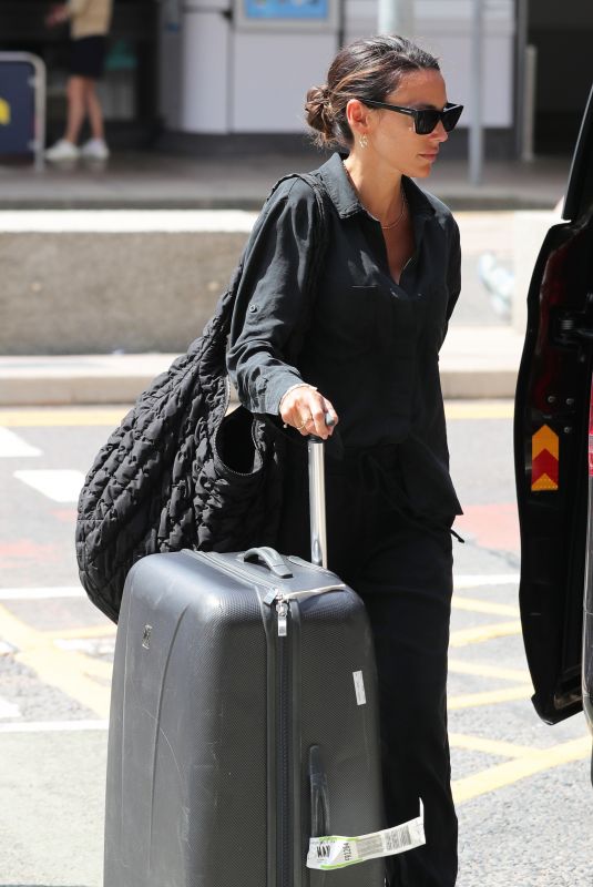 MICHELLE KEEGAN Arrives Back at Manchester Airport 06/24/2023