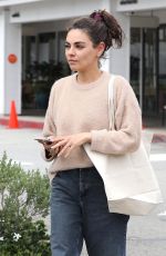 MILA KUNIS Out for Lunch at Beverly Glen Deli in Los Angeles 06/12/2023