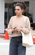 MILA KUNIS Out for Lunch at Beverly Glen Deli in Los Angeles 06/12/2023