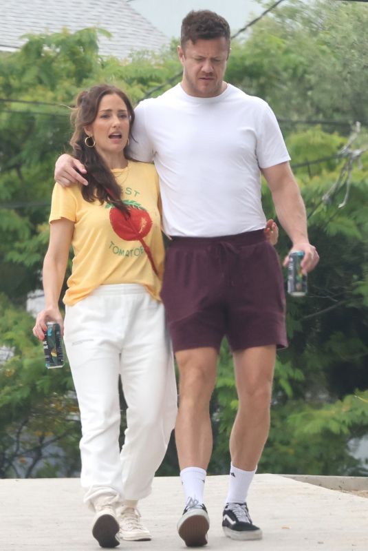 MINKA KELLY and Dan Reynolds Shopping at Erewhon in Los Angeles 06/12/2023