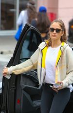 MINKA KELLY Out for a Protein Shake After a Workout in West Hollywood 06/14/2023