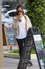 MINKA KELLY Out for a Protein Shake After a Workout in West Hollywood 06/14/2023