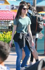 MIRANDA COSGROVE Out at Disneyland in Anaheim 06/17/2023