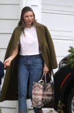 MIRANDA KERR Visits a Friend in Brentwood 06/07/2023