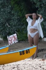 MOLLY MAE HAGGUE Out at a Beac in Barbados 06/03/2023