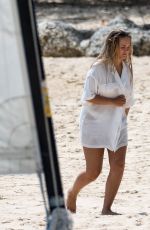MOLLY MAE HAGGUE Out at a Beac in Barbados 06/03/2023