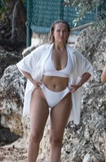 MOLLY MAE HAGGUE Out at a Beac in Barbados 06/03/2023
