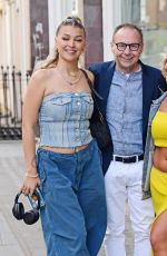 MOLLY RAINFORD Celebrates Her Debut on Eastenders with Family and Friends in London 06/01/2023