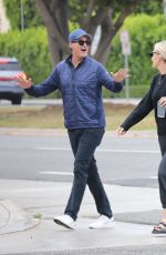 MOLLY SIMS and Scott Stuber Out for Cffee in Santa Monica 06/05/2023
