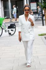 MYLEENE KLASS Leaves Jeremy Vine TV Show in London 06/28/2023