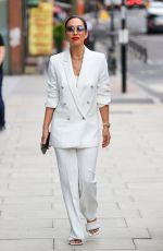 MYLEENE KLASS Leaves Jeremy Vine TV Show in London 06/28/2023