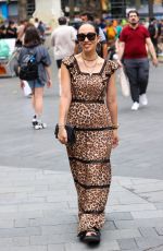 MYLEENE KLASS Leaves Smooth Radio in London 06/24/2023