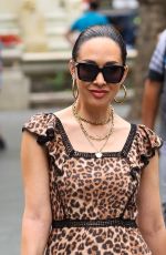 MYLEENE KLASS Leaves Smooth Radio in London 06/24/2023