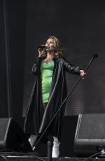 NADINE COYLE Performs at Mighty Hoopla Festival at Brockwell Park in London 06/03/2023