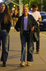 NAOMI WATTS Out for Dinner with Friend in New York 06/21/2023