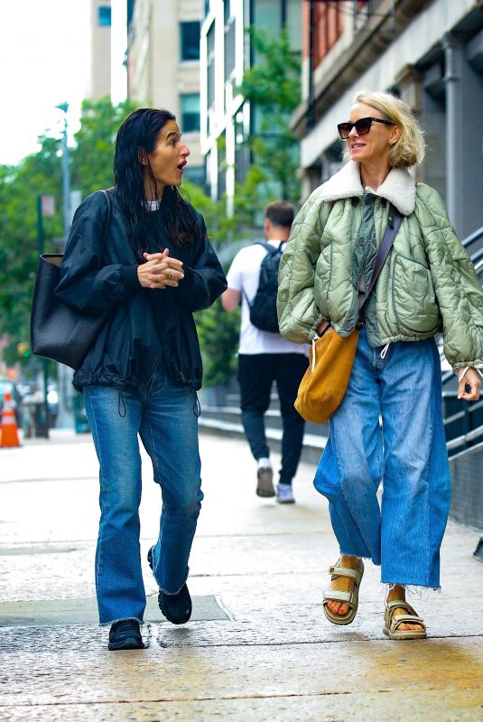 NAOMI WATTS Out with a Friend in New York 06/04/2023