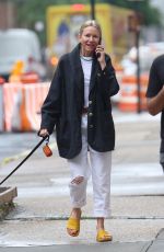 NAOMI WATTS Out with Her Dog in New York 06/14/2032