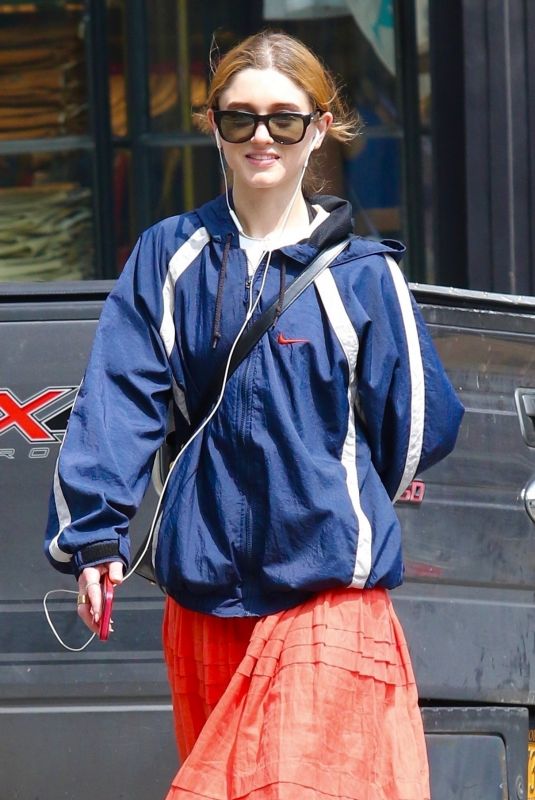 NATALIA DYER Out and About in New York 06/15/2023