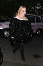 NICOLA COUGHLAN Arrives at Annabel