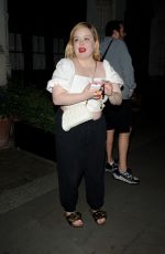 NICOLA COUGHLAN Leaves Chiltern Firehouse in London 06/13/2023
