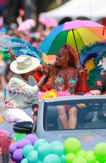 NIECY NASH at 2023 WeHo Pride Parade in West Hollywood 06/04/2023