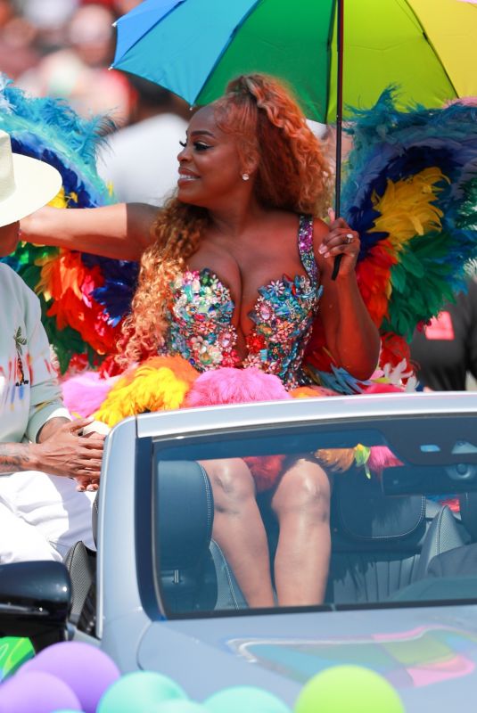 NIECY NASH at 2023 WeHo Pride Parade in West Hollywood 06/04/2023