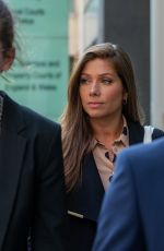 NIKKI SANDERSON Leaves High Court in London 06/08/2023