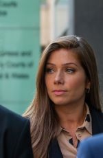 NIKKI SANDERSON Leaves High Court in London 06/08/2023