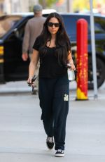 NOOR ALFALLAH Out for Coffee with Her Mother and Brother in Beverly Hills 06/20/2023
