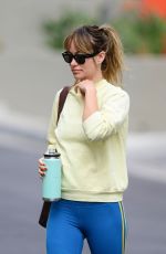 OLIVIA WILDE Arrives at Morning Workout in Los Angeles 06/12/2023