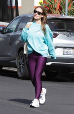 OLIVIA WILDE Arrives at Workout in Los Angeles 05/31/2023