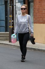 OLIVIA WILDE in an Adidas Sweatshirt Leaves a Gym in Los Angeles 06/16/2023