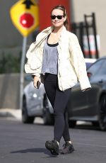 OLIVIA WILDE Leaves a Gym in Los Angeles 06/07/2023